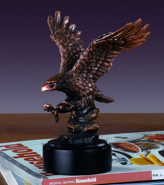 Eagle Statue Wings of Freedom Sculpture Liberty Wildlife Decorative